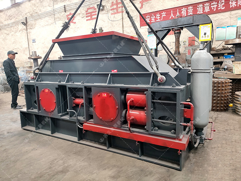 2PG1208液壓對輥破碎機(jī)發(fā)貨 發(fā)往浙江